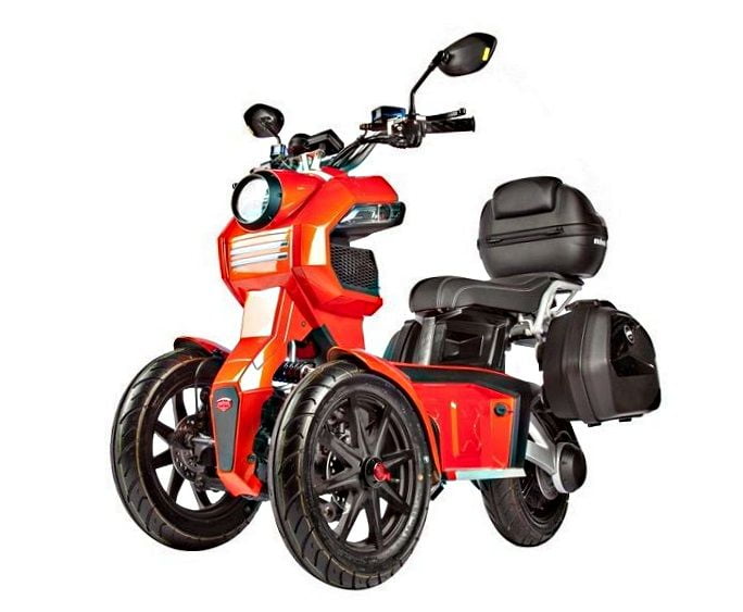 Электроскутер Doohan iTank EV3 Pro 3000W Red Электроскутер Doohan iTank EV3 Pro 3000W Red