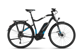 Электровелосипед Haibike Sduro Trekking 5.0 He 500Wh 9s Alivio Черный с Голубым original 2017